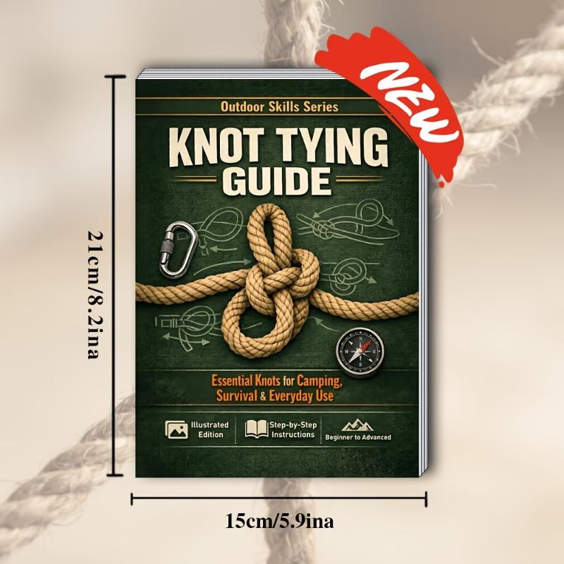 Essential Knot Tying Guide Boo - Outdoor Adventure Books review and price