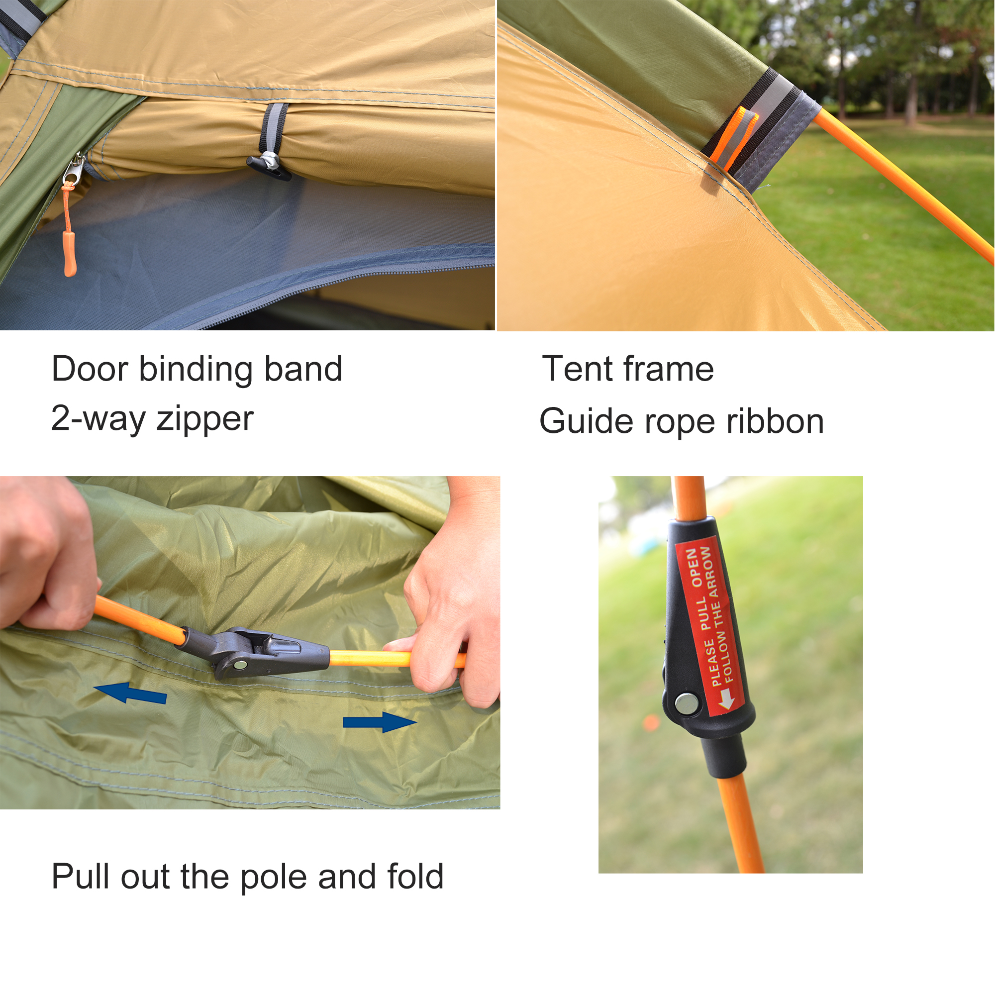 Desert&Fox 3-4 Person Dome Aut - Outdoor Adventure Tent review and price