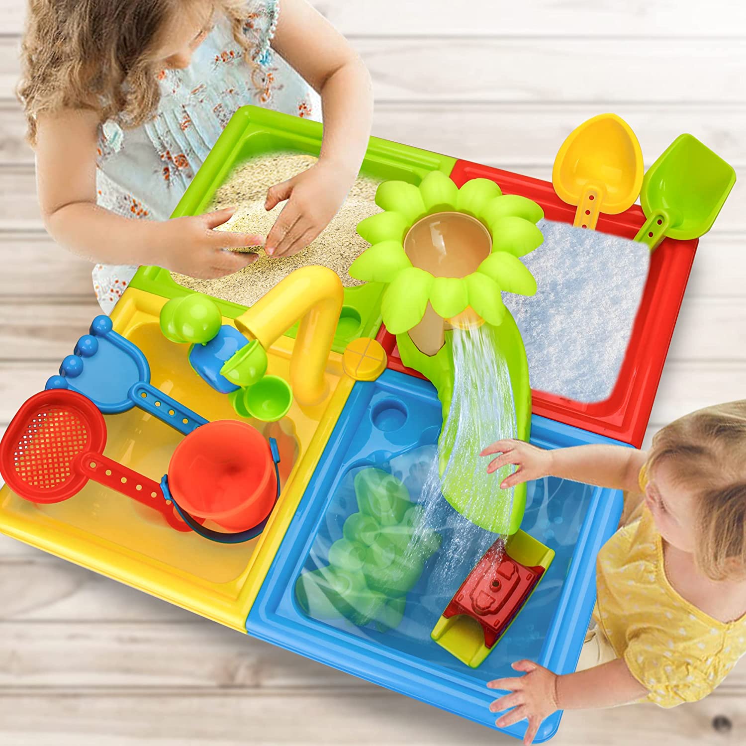 Beach Table Sand Play Toys Chi - Outdoor Adventure Games review and price