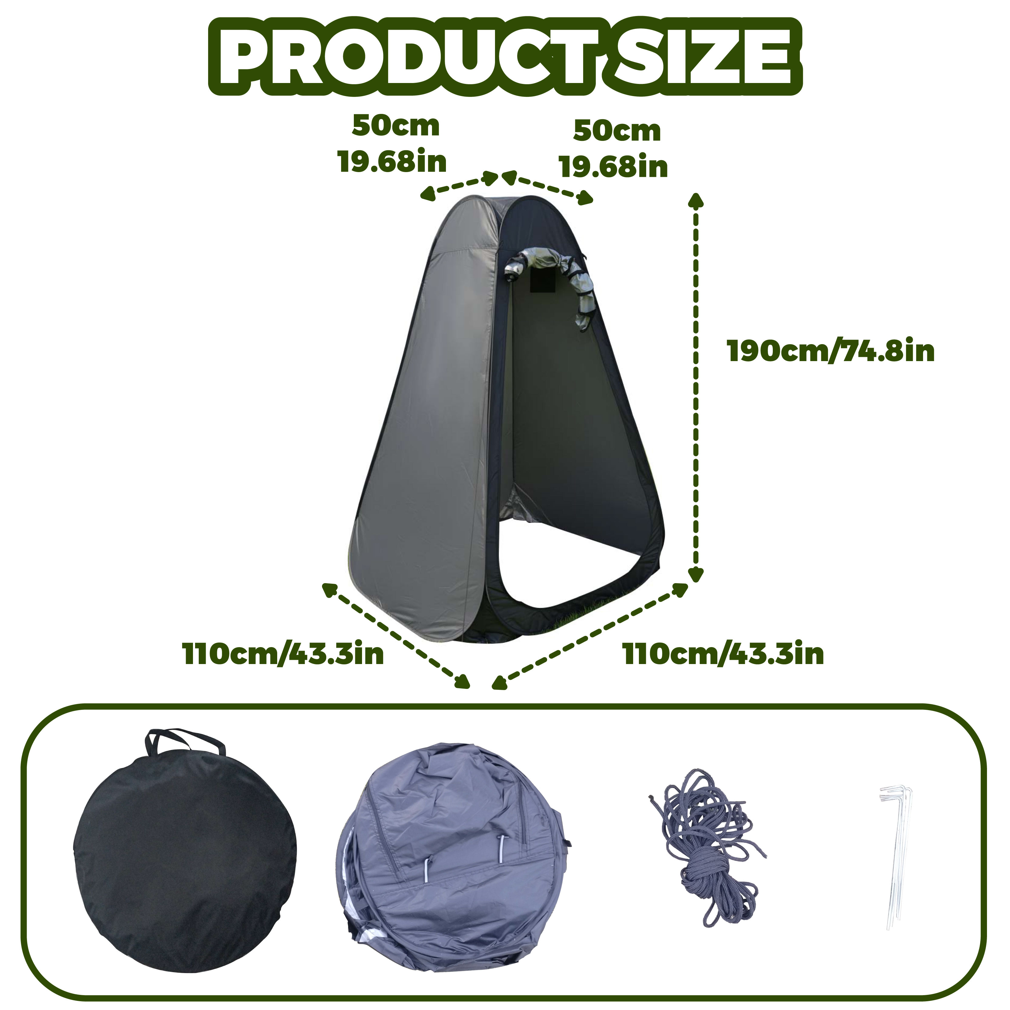 Portable Pop-Up Privacy Tent O - Outdoor Adventure Tent review and price