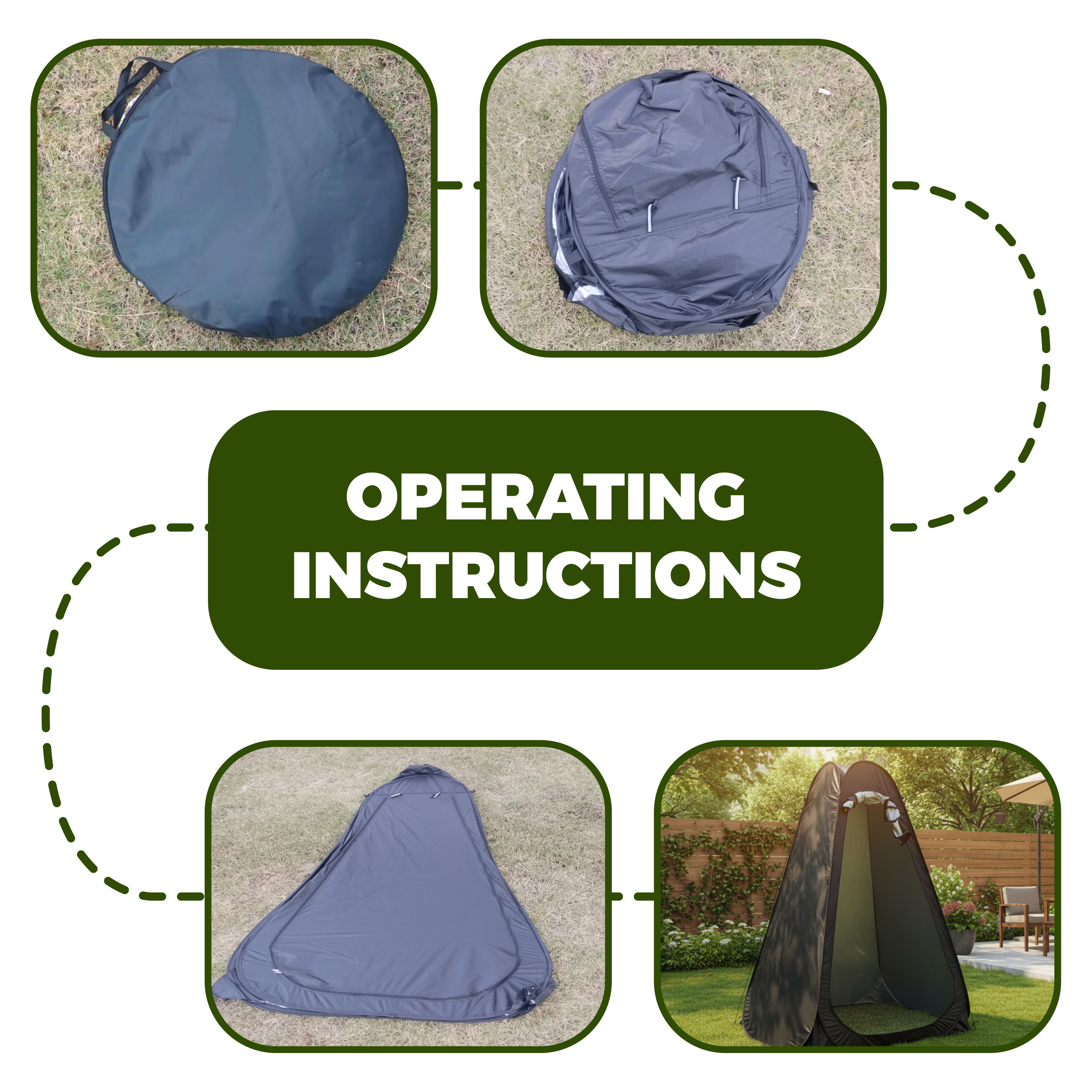 Portable Pop-Up Privacy Tent O - Outdoor Adventure Tent review and price