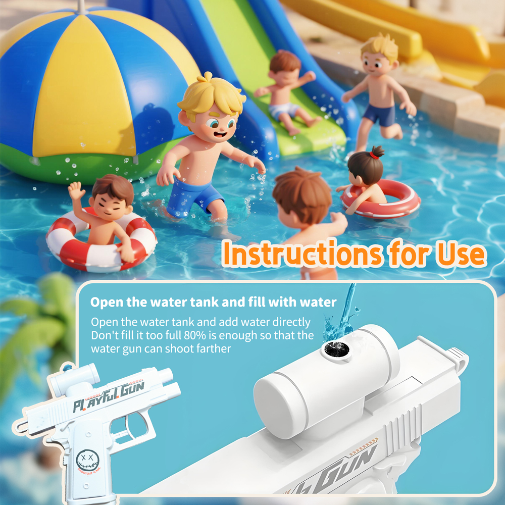 Summer Two-Way Water Gun Prank - Outdoor Adventure Games review and price