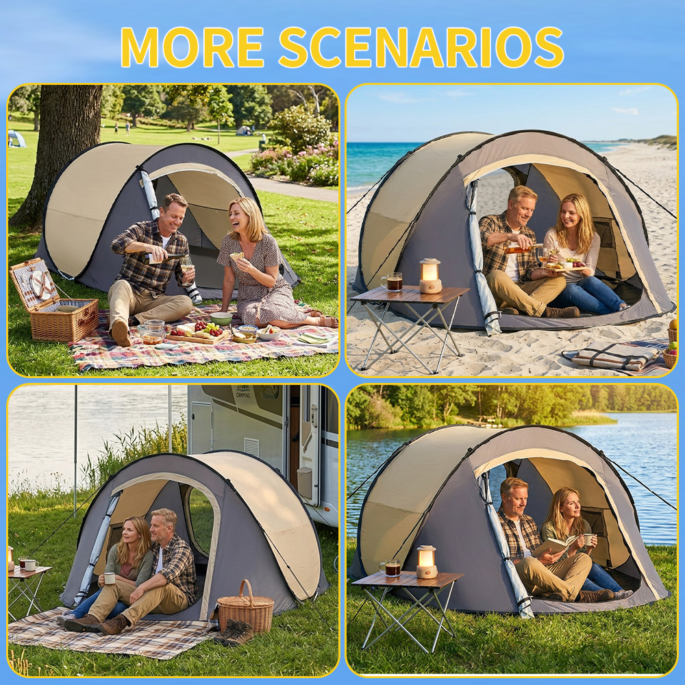 Automatic Instant Pop Up Campi - Outdoor Adventure Tent review and price