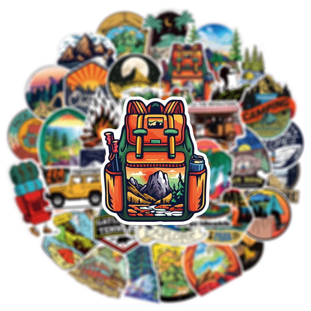 10/30/50/100pcs Cartoon Outdoo - Outdoor Adventure Gifts review and price