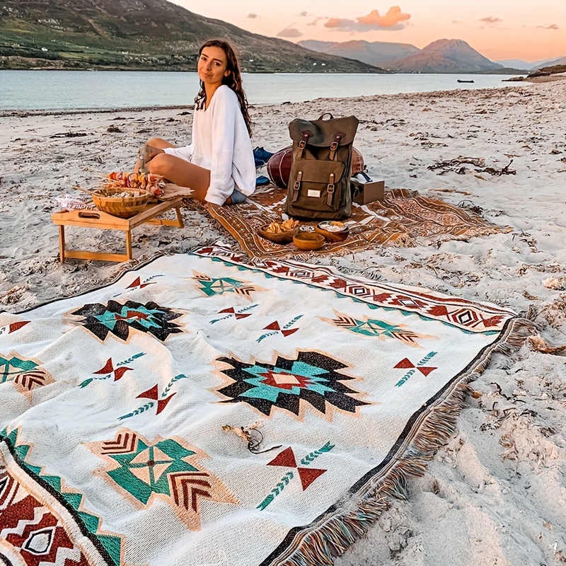 1pc Retro Placemats Bohemian B - Outdoor Adventure Tent review and price