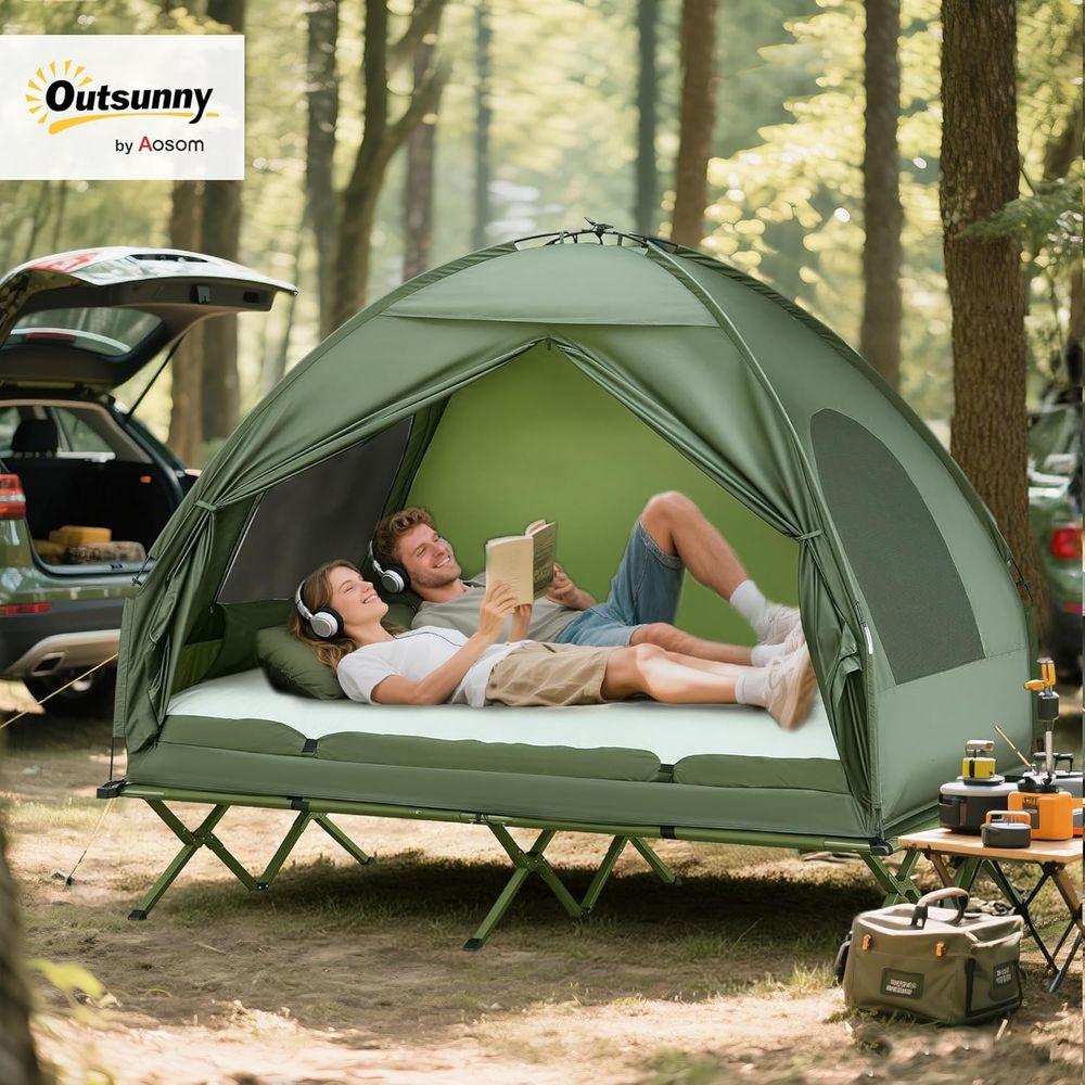 2-Person Cot Tent: 4-in-1 Camp - Outdoor Adventure Tent review and price