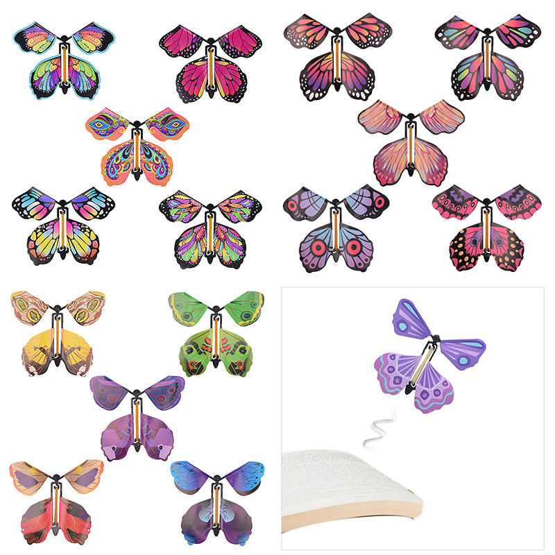 5pcs Magic Clockwork Flying Bu - Outdoor Adventure Books review and price