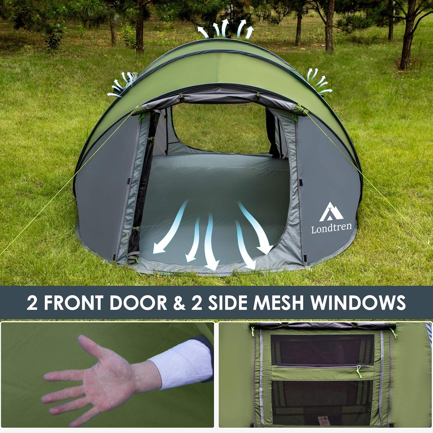 4 Person Instant Pop Up Tent f - Outdoor Adventure Tent review and price