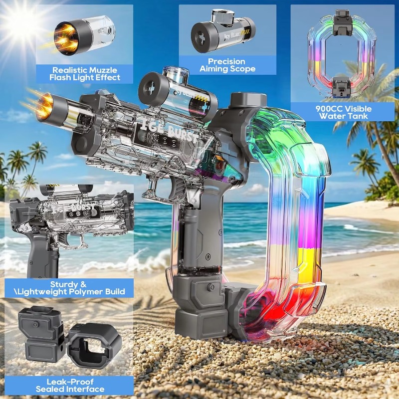 LED Ring-shaped Electric Water - Outdoor Adventure Games review and price