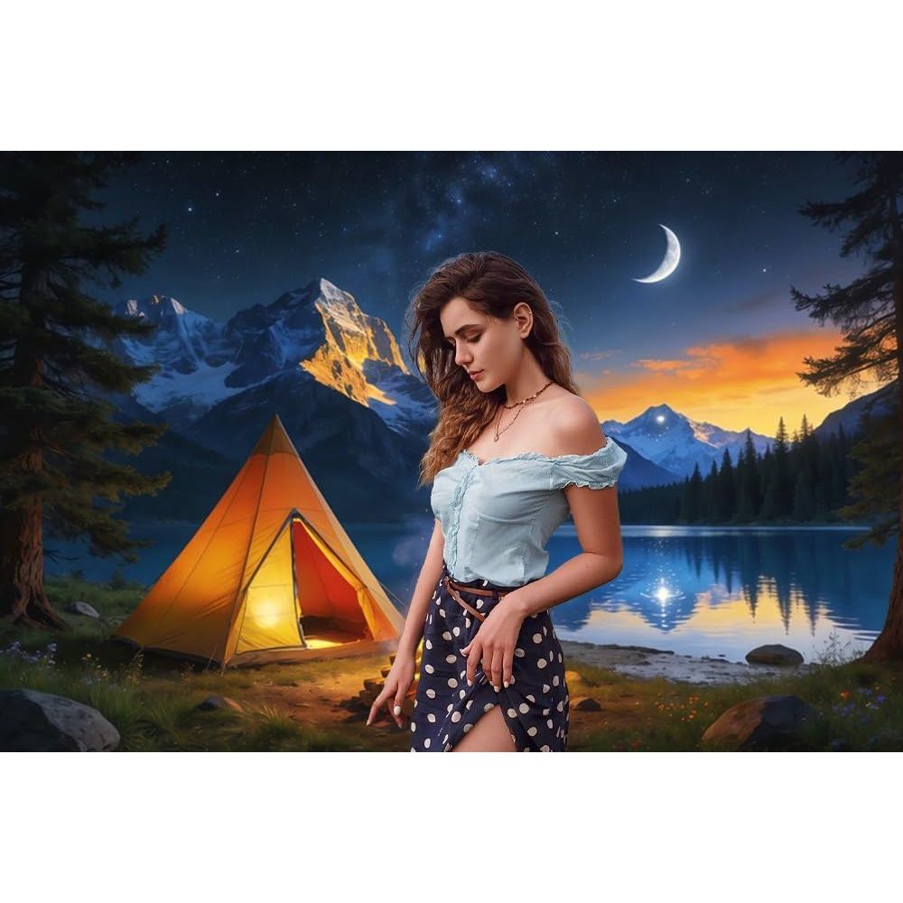 20x10ft Night Scene Camping Ba - Outdoor Adventure Tent review and price