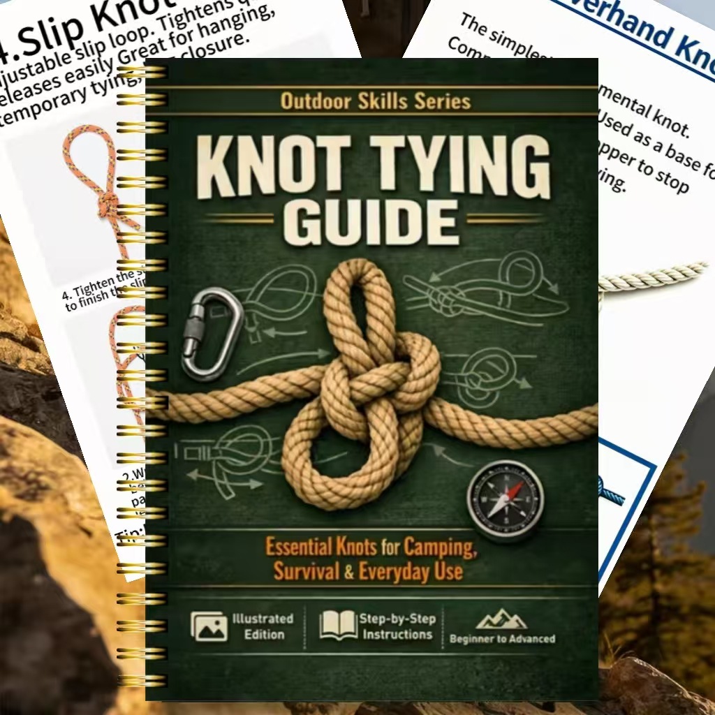 1Pcs Knot Tying Guide Book, Ou - Outdoor Adventure Books review and price