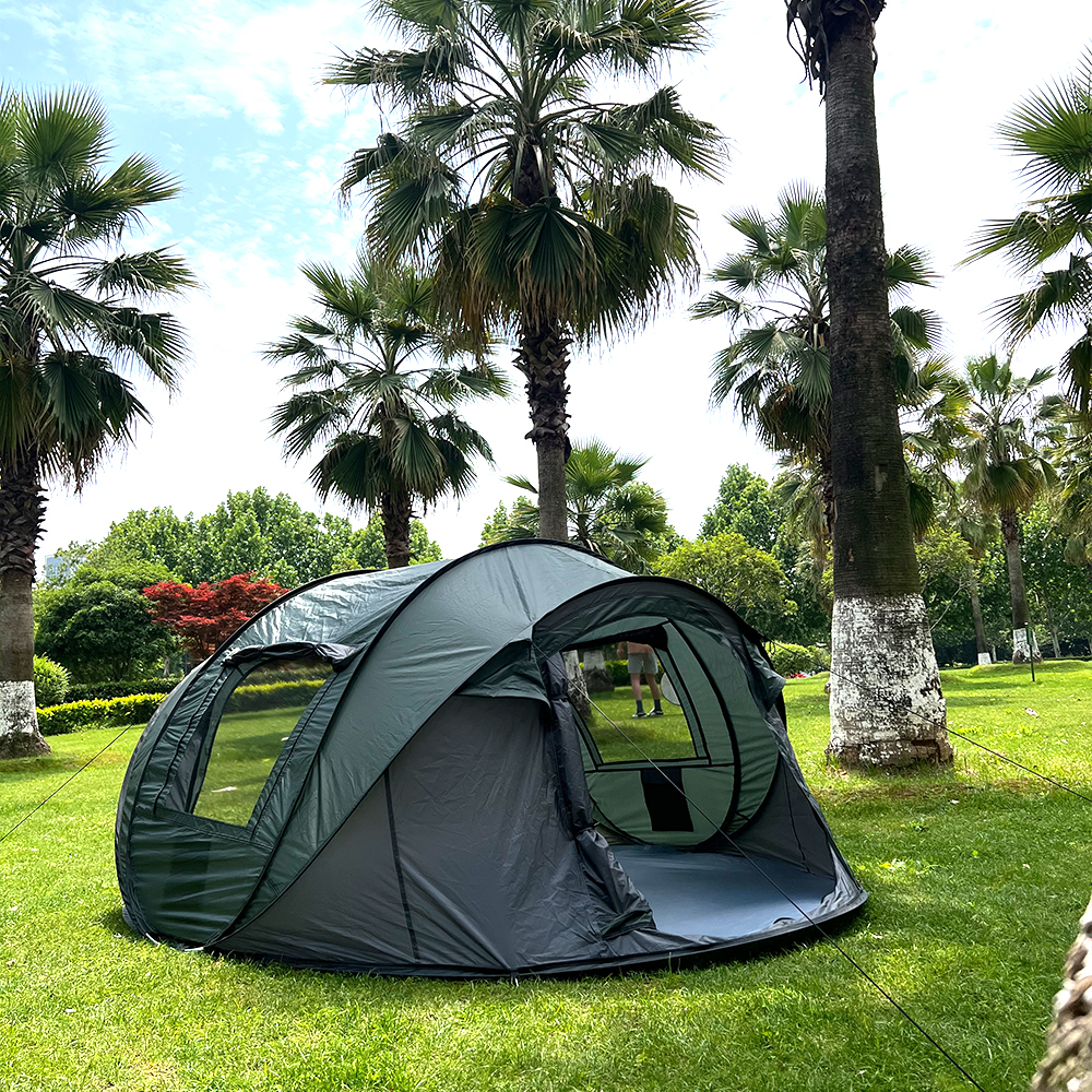 5-8 people quick opening hand  - Outdoor Adventure Tent review and price