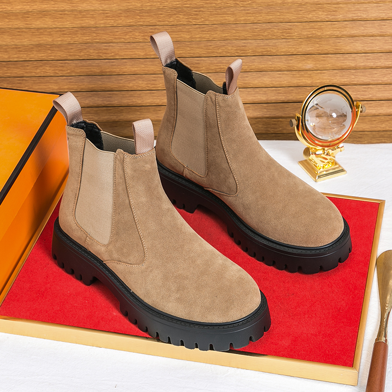 Men Business Chelsea Boots Hig - Outdoor Adventure America review and price