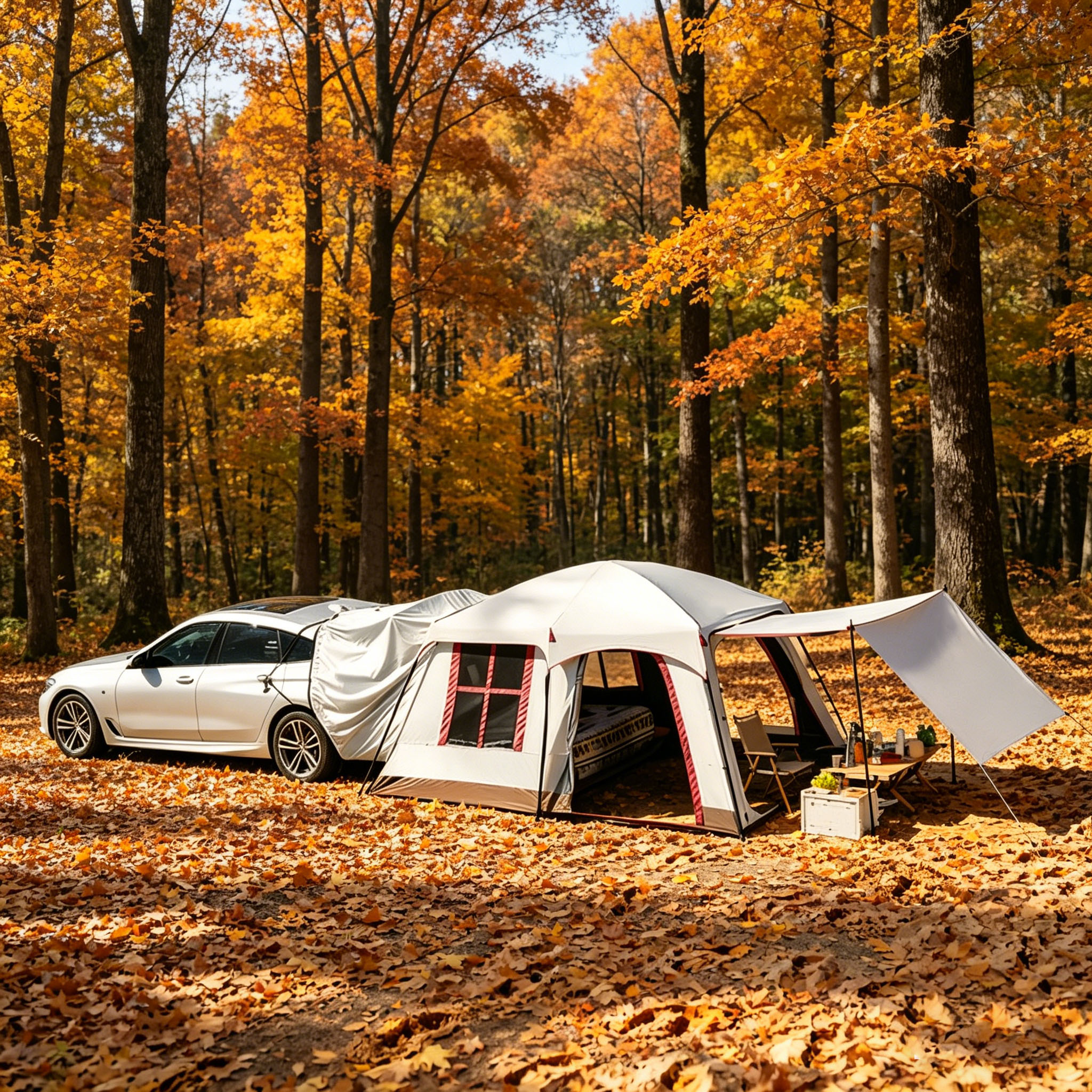 Multifunctional SUV Rear Tent  - Outdoor Adventure Tent review and price