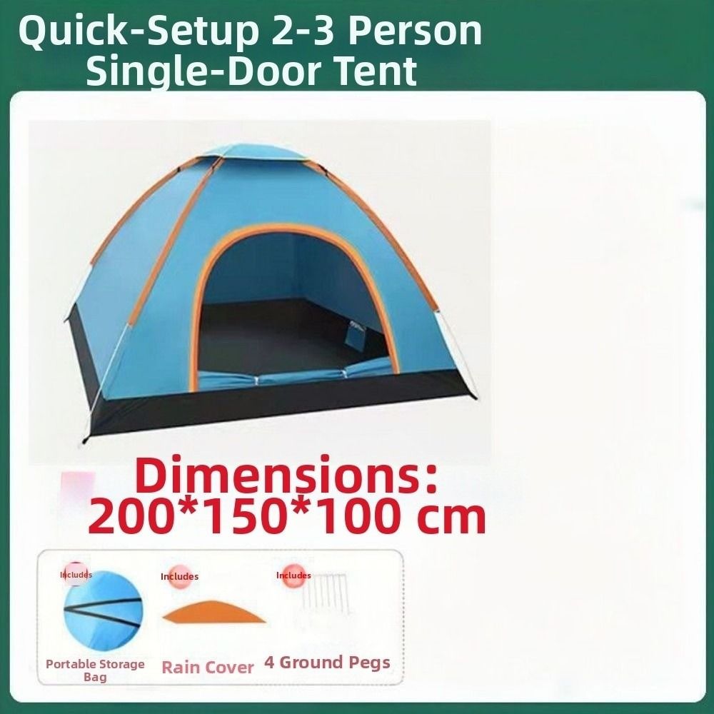 1-4 Person Camping Automatic T - Outdoor Adventure Tent review and price