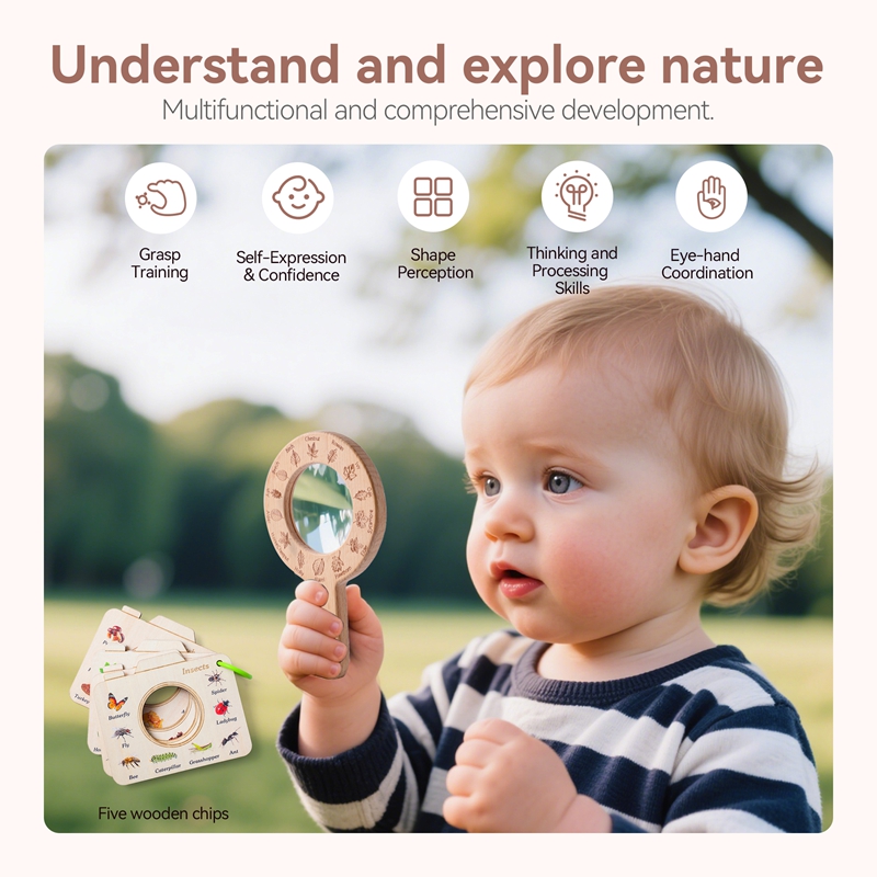 Wooden Montessori Toy Magnifyi - Outdoor Adventure Games review and price