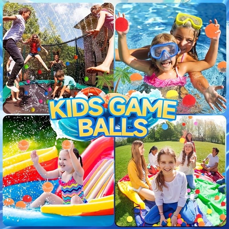 12/30/60Pcs Reusable Water Bal - Outdoor Adventure Games review and price